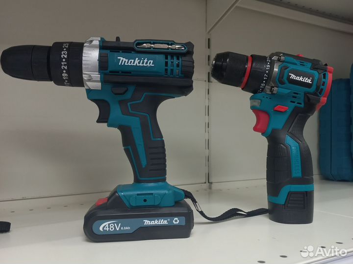 Шуруповерт Makita, Bosch, Dewalt