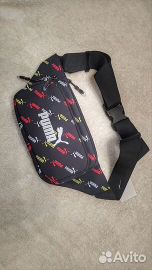 Маленькая сумка через плече, бананка