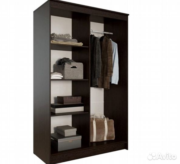 Шкаф-купе Элегант 4 Венге/Лоредо