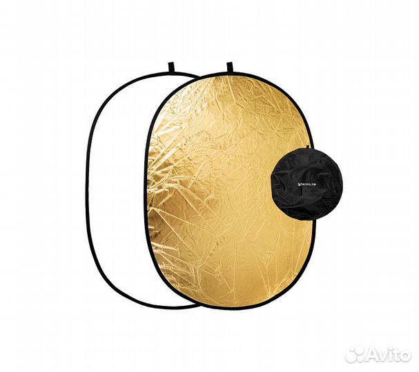 Отражатель 2в1 Raylab RF-09 золото/белый 110*150см