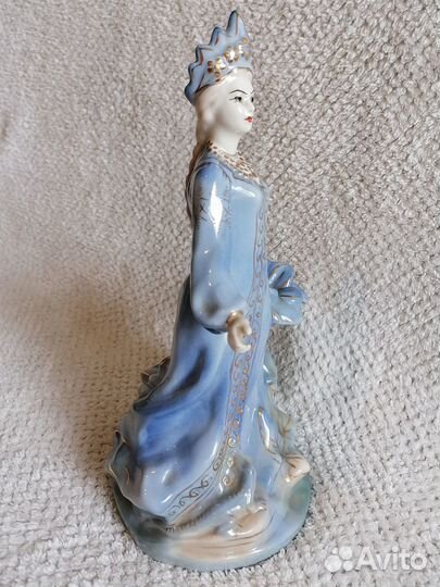 Хозяйка медной горы Статуэтка фигурка Гжель СССР