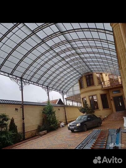 Навесы из поликарбоната N1