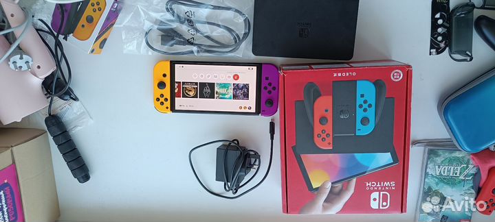 Игровая приставка nintendo switch oled