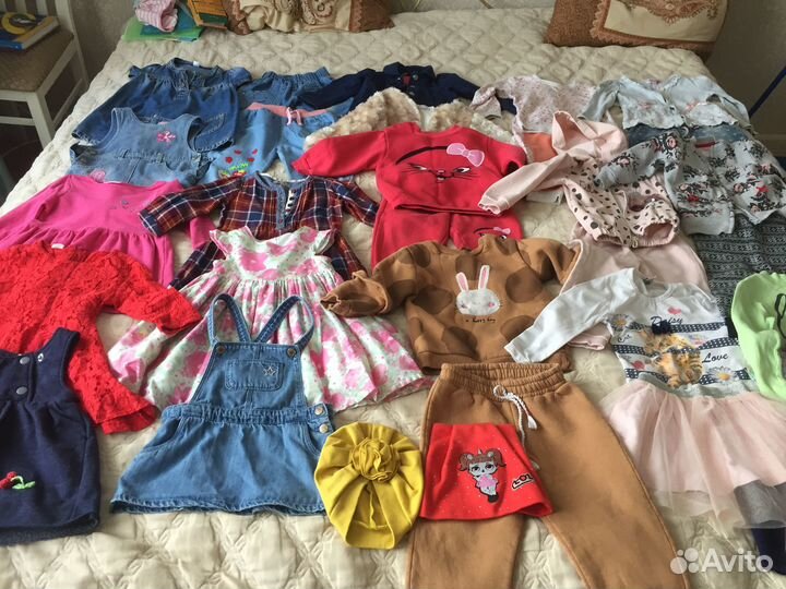 Вещи для девочки 1-2 года