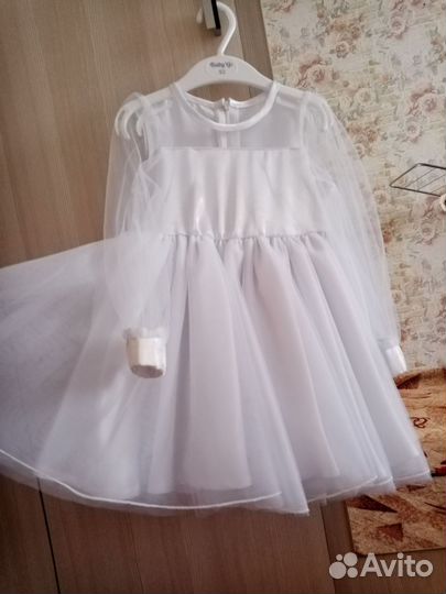 Платье снежинка