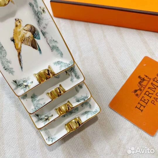 Пепельница Hermes набор Hermes Carnets d’Equateu