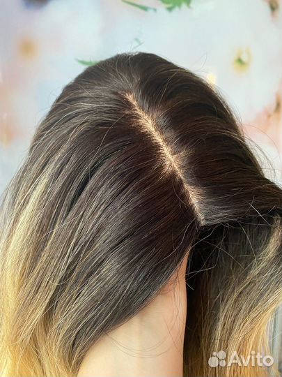 Парик блонд омбре