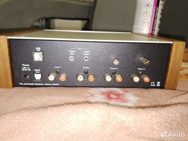 Фонокорректор Pro-Ject Phono Box DS2 USB (с ацп)