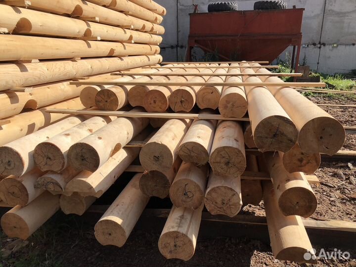 Оцилиндрованное бревно