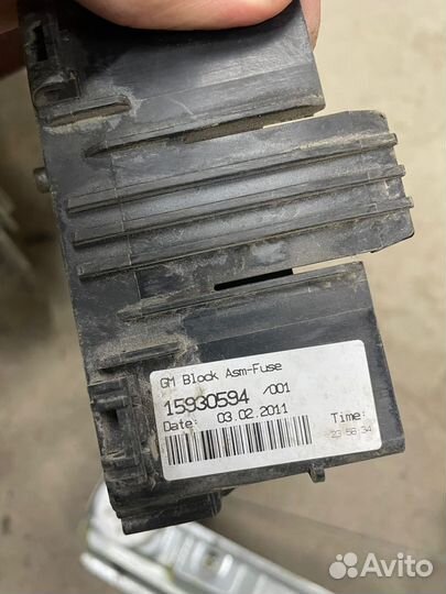 Блок предохранителей cadillac srx 2