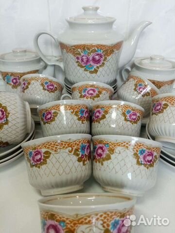СССР Сервиз чайный на 12 персон