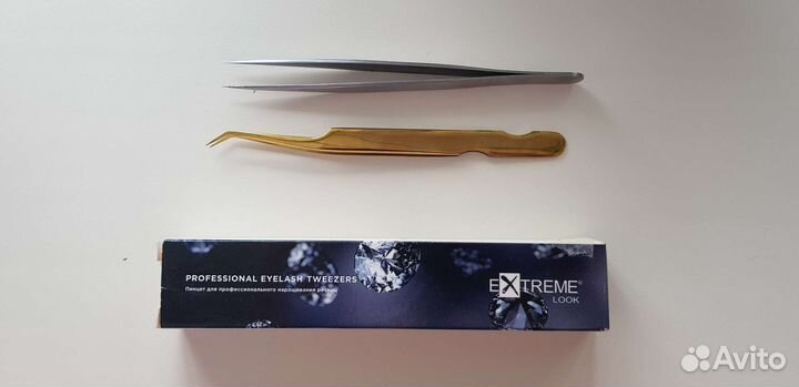 Пинцет для наращивания ресниц