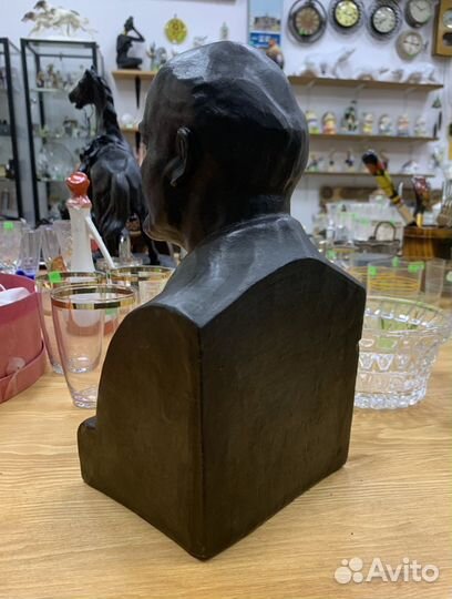 Бюст В.И. Ленин завод Гжель. 1930е годы