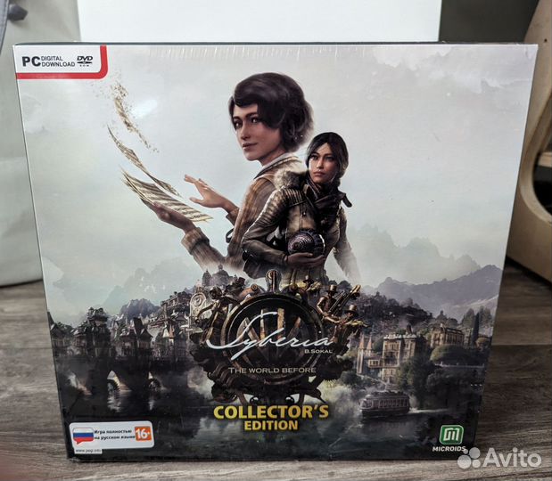 Syberia the world before collector's edition Новая