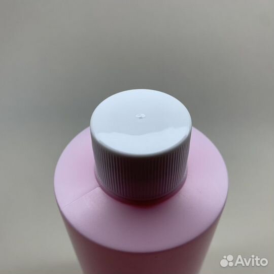 Розовый флакон 250 мл с крышкой