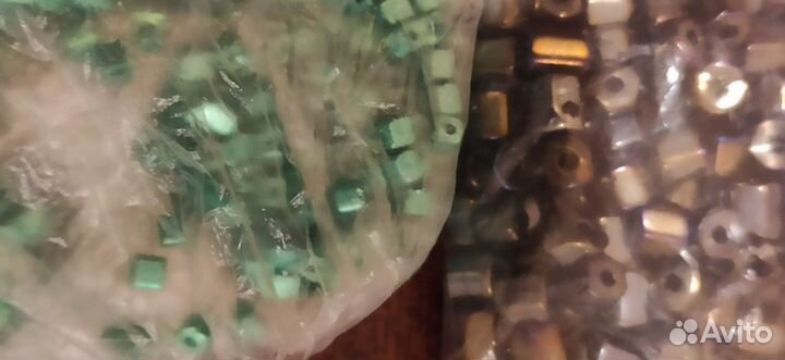 Бисер чехословацкий в упаковках