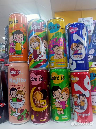 Газированный напиток Love is