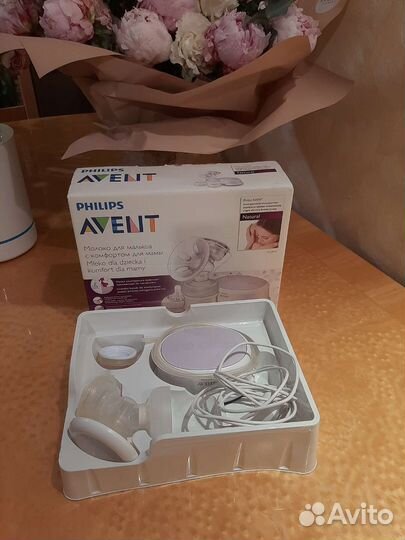 Молокоотсос avent электрический