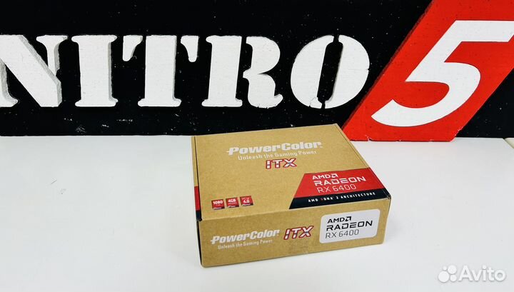 Видеокарта RX 6400 4gb