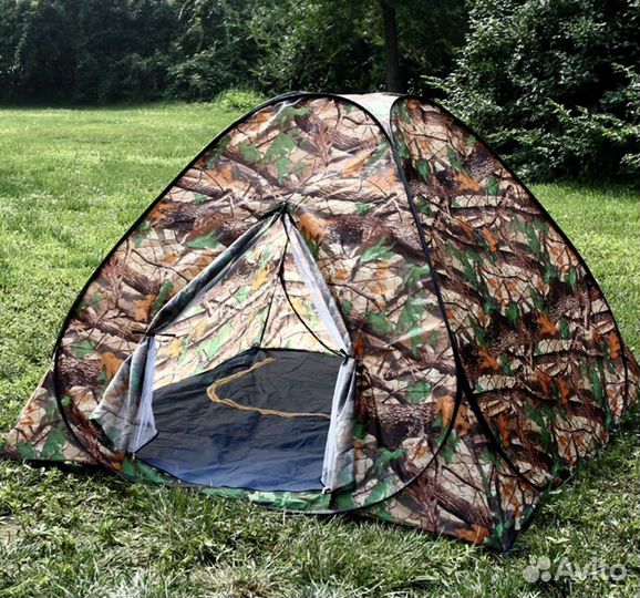 Палатка автоматическая 3-х местная,4-х местная