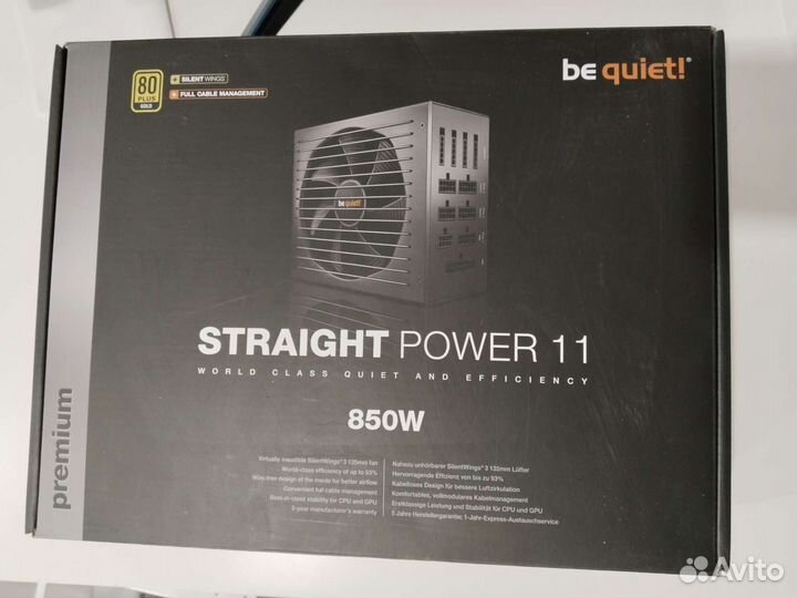 Блок питания be quiet Straight Power 11 850W