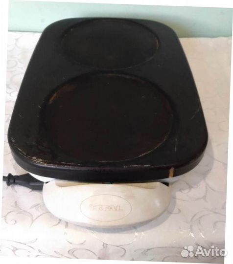 Блинница Tefal на 2 блина, сковорода эл. новая