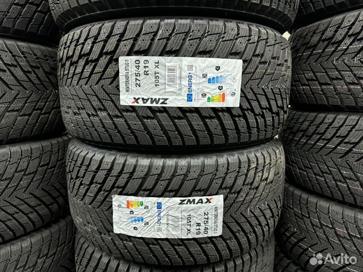 Zmax Winternova Stud II 245/45 R19 и 275/40 R19