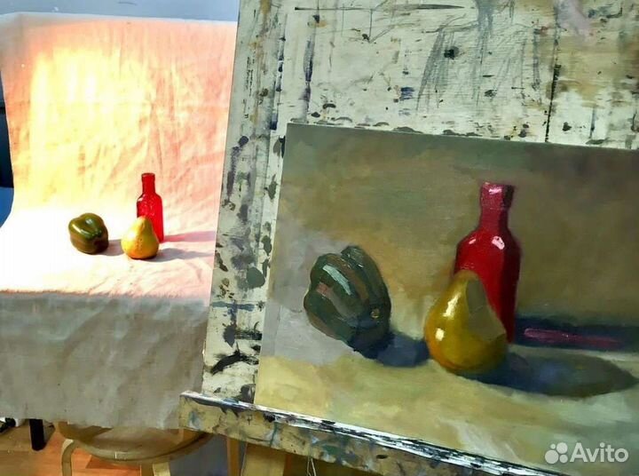 Картина маслом, натюрморт 30*40
