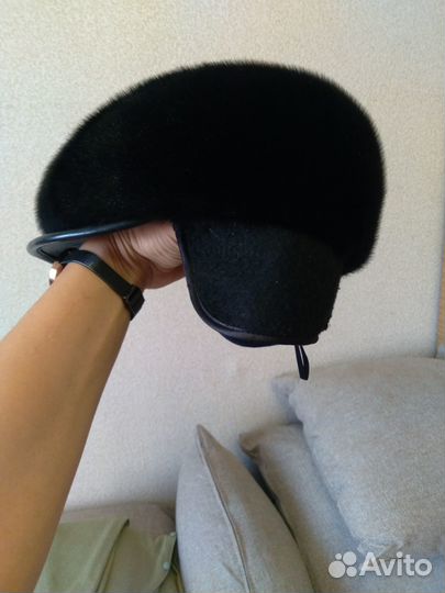 Кепка норковая зимняя мужская