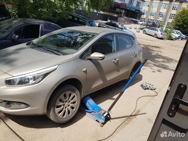 Шиномонтаж Skoda Verna расточка дисков