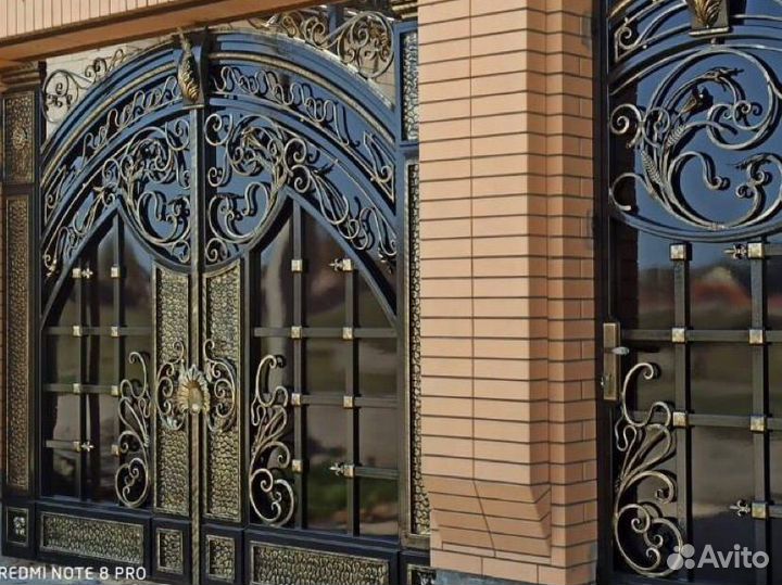 Кованные ворота
