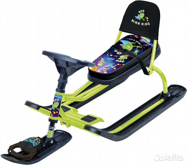Снегокат,санки на лыжах Nika новые