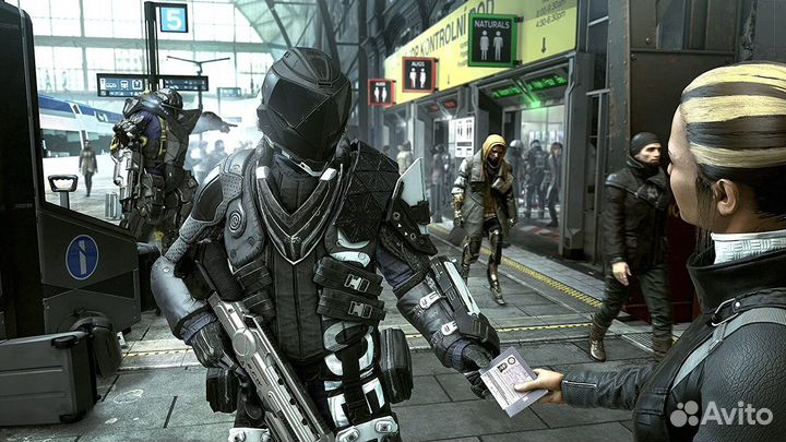 Deus Ex Mankind Divided PS4, русская версия