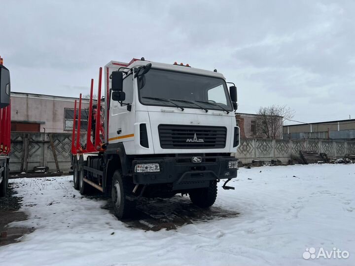 Лесовоз (сортиментовоз) МАЗ 630228-8576-012 с КМУ Palfinger, 2025