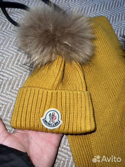 Комплект Шапка шарф детский Moncler