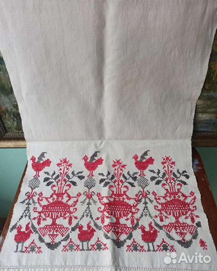 Вышитые рушники вышивка винтаж