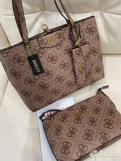 Сумка шопер guess 3 в 1