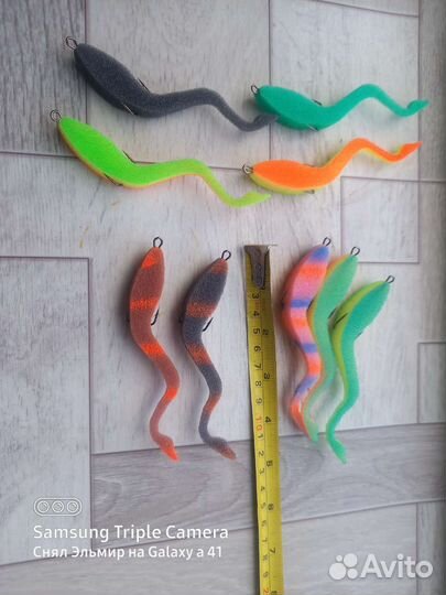 Паралоновые приманки