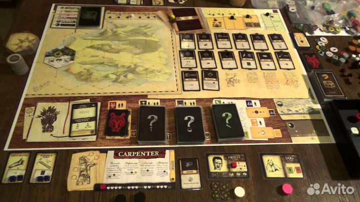 Настольная игра Робинзон Крузо