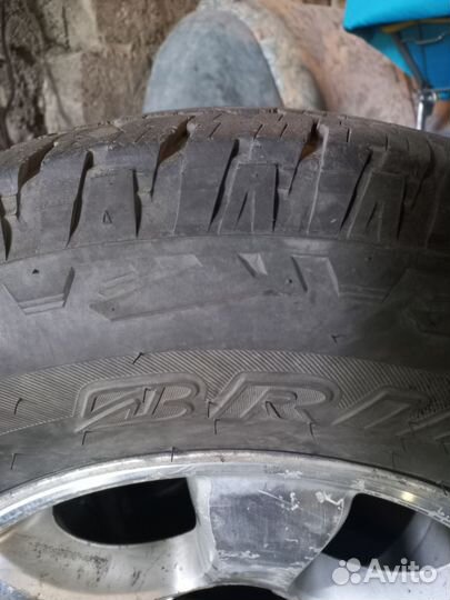 Продам резину летнюю на литье прадо 120