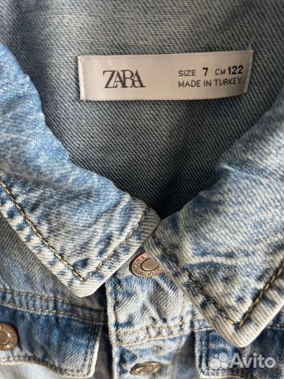 Джинсовый комбинезон для девочки Zara