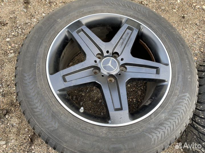Диски с резиной r 19 на Mercedes G63 ML