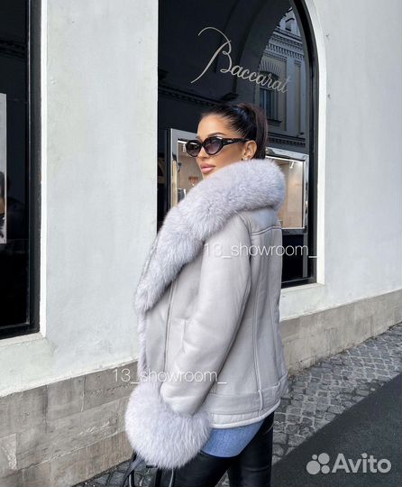 Дубленка женская зимняя 40/42 новая