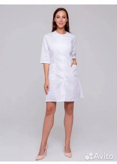 Медицинский халат женский 46