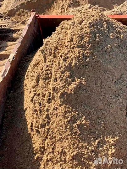 Песок карьерный