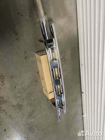 Защита бампера двойная акула Бизнес