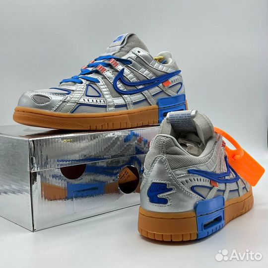 Кроссовки Nike Off-White & Air Rubber Dunk Grey