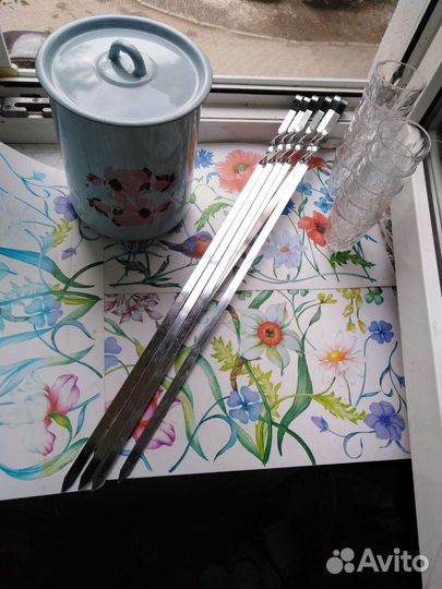 Шампура, рюмки и многое другое