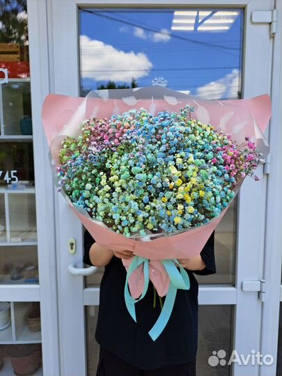 Гипсофила букет цветы