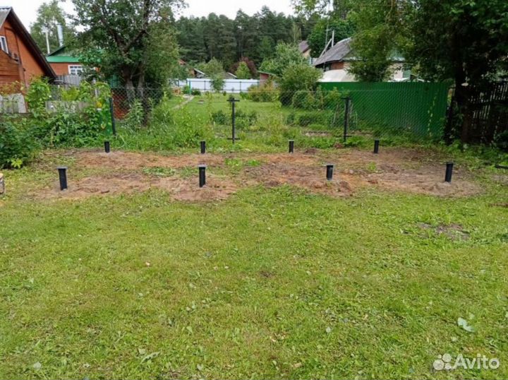 Винтовые сваи под ключ